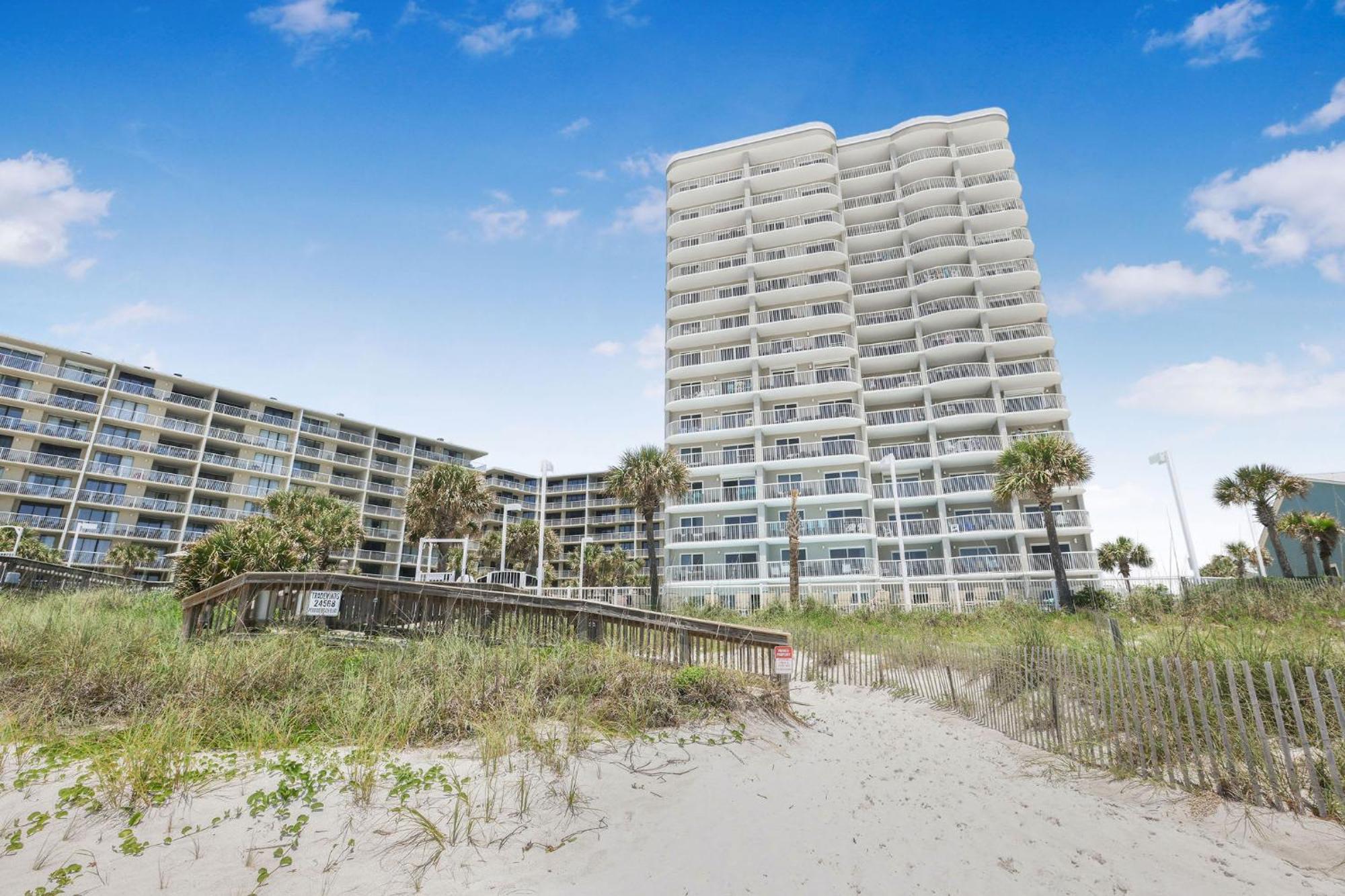 Tradewinds 602- Beachfront Heated Indoor Pool Orange Beach Extérieur photo